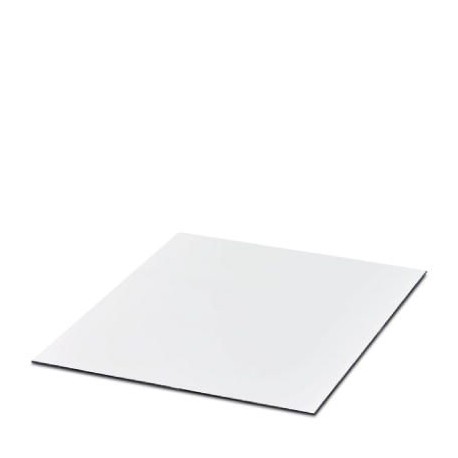 GPK 300X280X1,5 WH/BK 5031919 PHOENIX CONTACT Placa de grabado, Placa, blanco, sin rotular, rotulable con: P..
