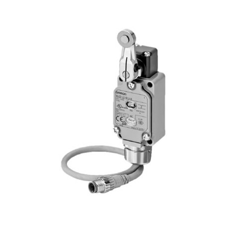 WLCA12-2NLD 147971 OMRON Limit switch, adjustable roller lever: overtravel, 90 deg, LED indicator, DPDB, 10A