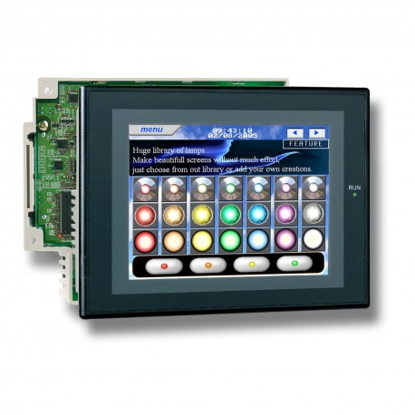 NSJ10-TV01B-G5D 224121 NSJ10TV01BG5D OMRON SYSMAC ONE 10,4" TFT, DNET, ETHERNET, CJ1G45H (Noir)