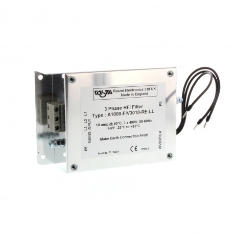 A1000-FIV2060-RE-LL 241699 OMRON Filtre d'entrée 200 V triphasé, 60A (V1000) Faible Fuite