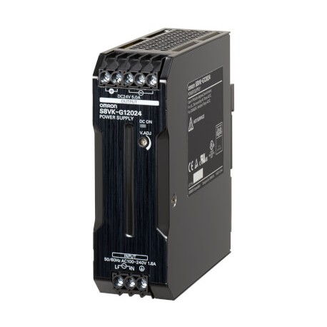 S8VK-G03024-900 401631 S8VK1112C OMRON Power source 30W/24V/1.3 A DIN rail SIDE