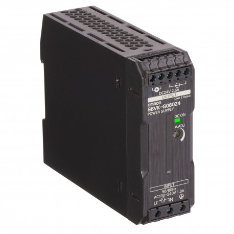 S8VK-G06024-400 659382 S8VK1207C OMRON Power supply 60W/24V/2.5 A DIN-rail uses tropicalized