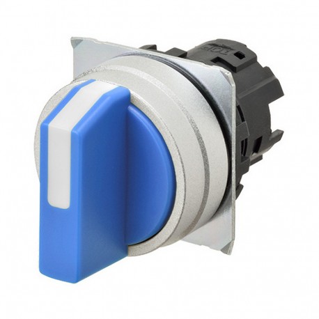 A22NZ-3MM-NAA 660952 A22NZ3MMNAA OMRON Select.22mm, 3 Posiciones, Metal, MANUAL, AZUL