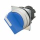 A22NZ-2ML-NAA 661881 A22NZ2MLNAA OMRON Select.22mm, 2 Positions, Metal, AUTO RESET.LEFT, BLUE