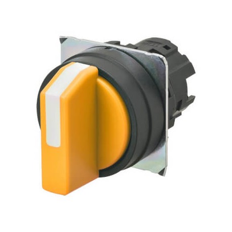 A22NZ-3BB-NYA 661893 A22NZ3BBNYA OMRON Select.22mm, 3 Posiciones, Plástico, RESET AUTO.I/D, AMARILLO