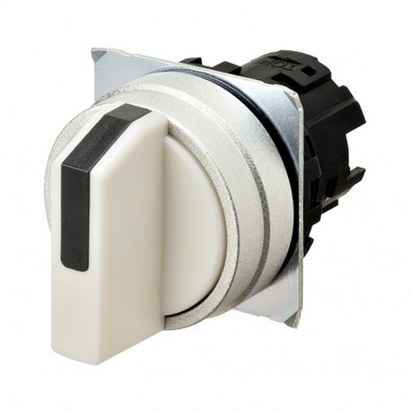 A22NZ-3ML-NWA 662840 A22NZ3MLNWA OMRON Select.22mm, 3 Position, Metal, AUTO RESET.LEFT, WHITE