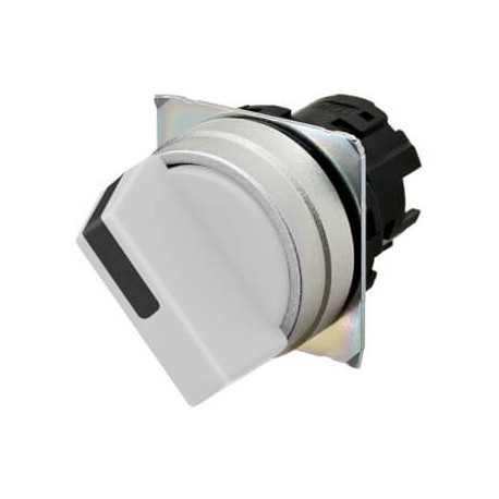 A22NZ-2MM-NWA 663031 A22NZ2MMNWA OMRON Select.22mm, 2 Posiciones, Metal, MANUAL, BLANCO