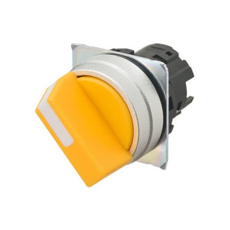 A22NZ-2MM-NYA 663037 A22NZ2MMNYA OMRON Select.22mm, 2 Posiciones, Metal, MANUAL, AMARILLO