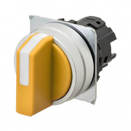 A22NZ-3MM-NYA 664714 A22NZ3MMNYA OMRON Select.22mm, 3 Position, Metal, MANUAL, YELLOW