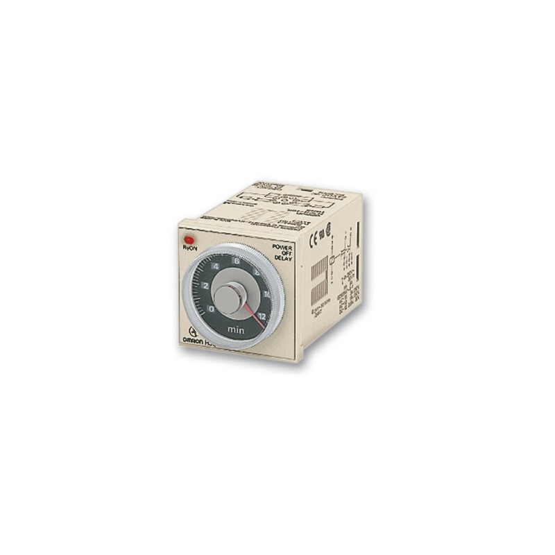 H3CR-A8 100-240VAC 100-125VDC 1.2 seconds to 300 hours OMRON Timer 8 Pin 