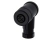 3SU1900-0KL10-0AA0 SIEMENS Connecteur pour poussoir faible-effort, Prise angulaire avec bornes à vis