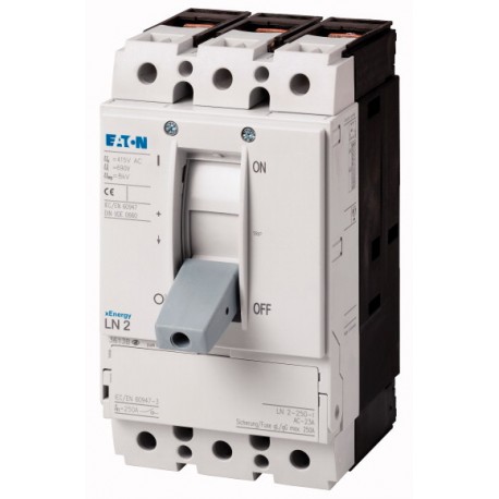 Deckel LN2 (beschriftet) 12303517 EATON ELECTRIC Tapa para interruptor 3 P