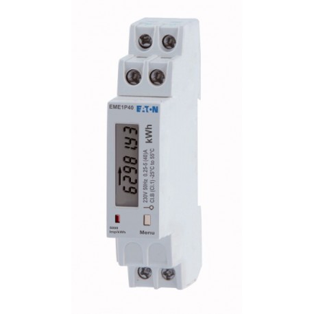 haspel Door Uitsteken EME1P40 167399 EATON ELECTRIC Energy meters, 1 N, 40A Elec..