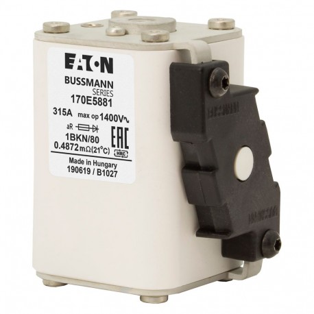 FUSE 315A 1400V 1BKN/80 AR 170E5881 EATON ELECTRIC 170E5881