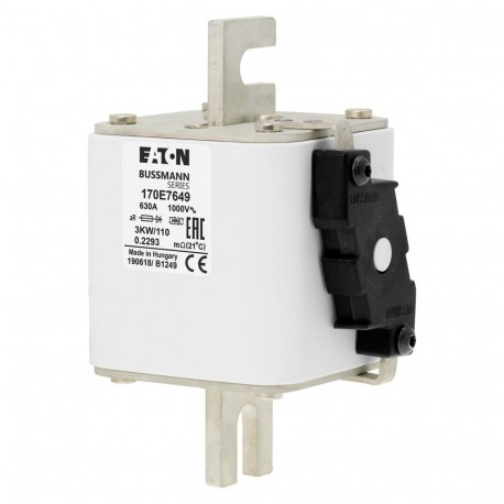 FUSE 630A 1000V 3KW/110 AR 170E7649 EATON ELECTRIC 170E7649