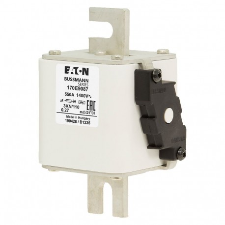 FUSE 550A 1400V 3KN/110 AR 170E9087 EATON ELECTRIC 170E9087