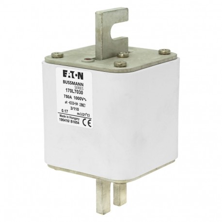 FUSE 750A 1000V 3/110 AR 170L7030 EATON ELECTRIC 170L7030