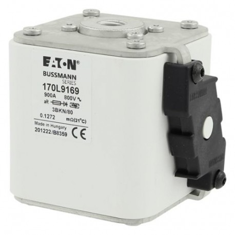 FUSE 900A 800V 3BKN/80 AR 170L9169 EATON ELECTRIC 170L9169