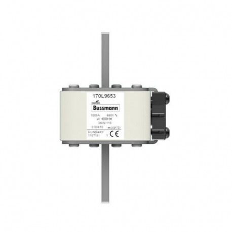 FUSE 1000A 660V 3KW/110 AR 170L9653 EATON ELECTRIC 170L9653