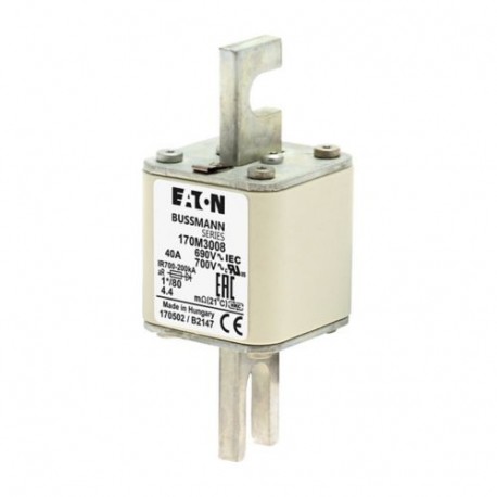 FUSE 40A 690V 1*/80 AR UC 170M3008 EATON ELECTRIC 170M3008
