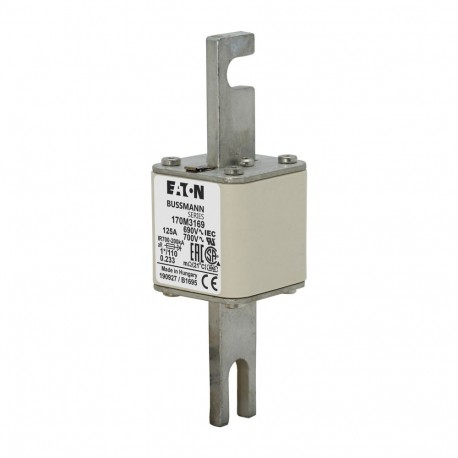 FUSE 400A 690V 1*/110 AR UC 170M3169 EATON ELECTRIC schmelzsicherung, extrem schnell, 400 A, AC 690 V, compa..