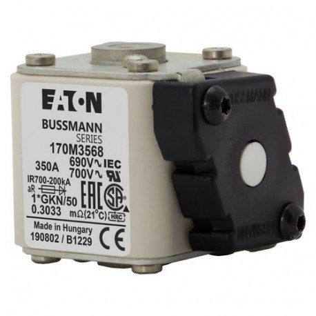 FUSE 350A 690V 1*GKN/50 AR UC 170M3568 EATON ELECTRIC 170M3568