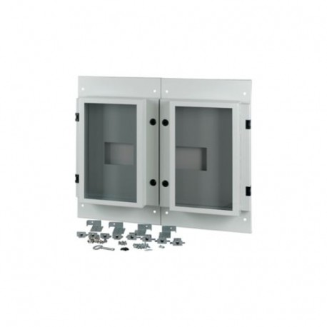 XM2N44F08C-55 180506 Y7-180506 EATON ELECTRIC Front plate, 2xNZM4, 4p, fixed, W 800mm, IP55, grey