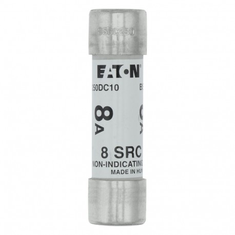 8Amp 250V dc TRACTION FUSE 8SRC250 EATON ELECTRIC schmelzsicherung, extrem schnell, 8 A, DC 250 V, 21 x 76 m..