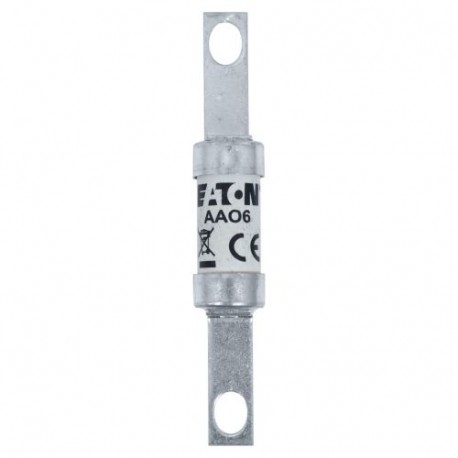 6AMP 550V AC BS88 gG FUSE AAO6 EATON ELECTRIC Fuse-link, LV, 6 A, AC 550 V, BS88/A2, 14 x 85 mm, gL/gG, BS