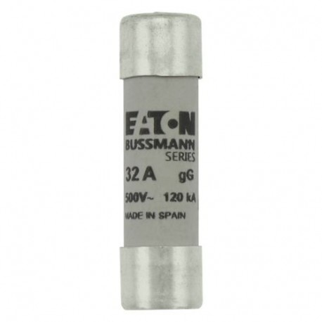 C14G32S EATON ELECTRIC Sicherungseinsatz, Niederspannung, 32 A, AC 500 V, 14 x 51 mm, gL/gG, IEC, mit Schlag..