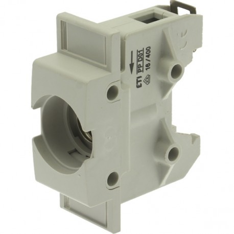 1 POLE PLASTIC BASE D01 16A DD01-1 EATON ELECTRIC Sicherungsunterteil, Niederspannung, 16 A, AC 400 V, D01, ..