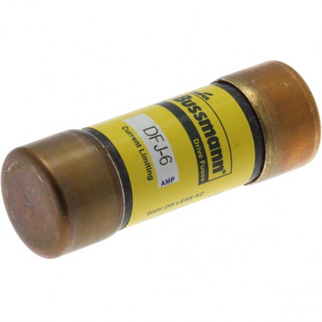 DRIVE FUSE DFJ-6 EATON ELECTRIC Sicherungseinsatz, superflink, 6 A, AC 600 V, UL Class J, 21 x 57 mm, UL, CSA
