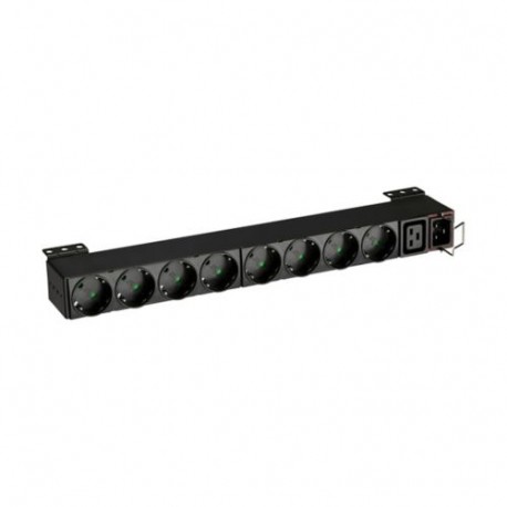 EATON FLEXPDU 8 DIN EFLX8D EATON ELECTRIC Eaton FlexPDU, 1 HE, C20-Eingang, 4 kW, 16 A, 200-240 V, Ausgänge:..