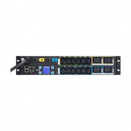 EMIH06 EATON ELECTRIC Eaton Metered Input Rack PDU, 2U, Entrée IEC-60309 32 A monophasée, 7,4 kW max, 32 A, ..