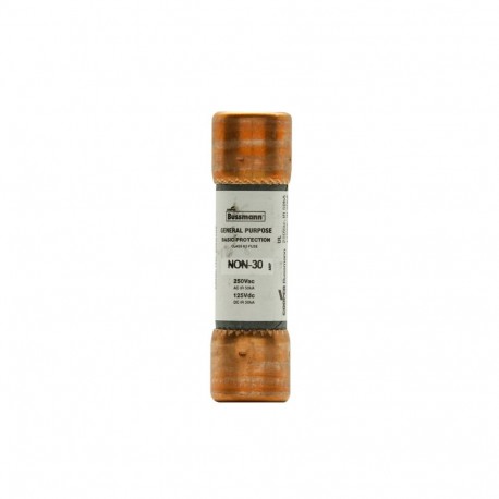 BUSS ONE TIME FUSE NON-30 NON-30 EATON ELECTRIC cartouche fusible, Basse tension, 30 A, AC 250 V, UL Class K..