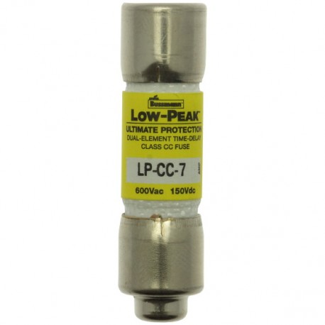 BUSS ONE TIME FUSE NON-7 NON-7 EATON ELECTRIC Sicherungseinsatz, Niederspannung, 7 A, DC 125 V, 14,3 x 50,8,..