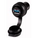 LICENZA CGVISON USB 40071347931 M22S-USB EATON ELECTRIC Front element, black, +USB 3.0