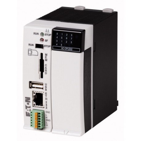 ZB-S WEB MODULE 40071347990 XC-CPU202-EC4M-XV EATON ELECTRIC Comando modulare, 24VDC, 8DI, 6DO, ethernet, RS..