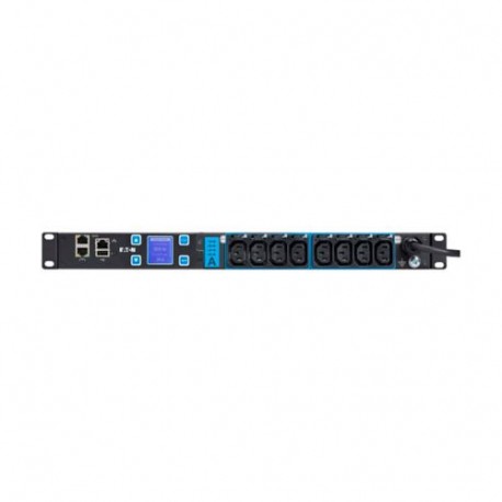 EPDU SW 1U (C20 16A 1P)8XC13 ESWH28 EATON ELECTRIC Eaton Switched Rack PDU, 1U, Entradas C20, 3.84 kW max, 1..
