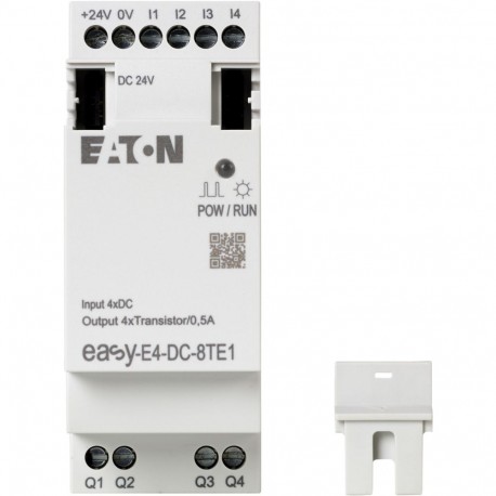 EASY-E4-DC-8TE1 197219 Y7-197219 EATON ELECTRIC Extension E/S, Utilisation avec easyE4, 24 V DC, Entrées Ext..