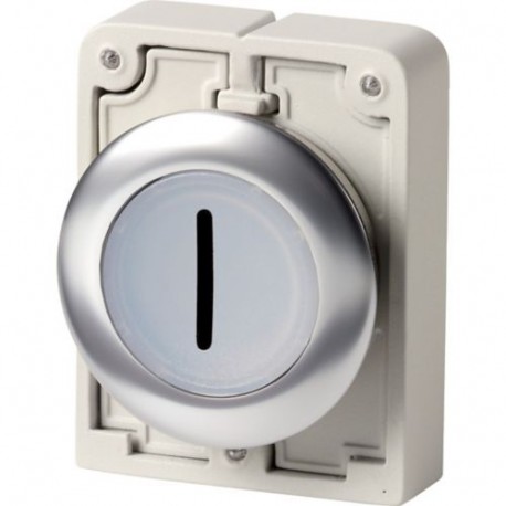 M30I-FDRL-W-X1 188039 Y7-188039 EATON ELECTRIC Illuminated push-buttons, flat front, flush, maintained, whit..