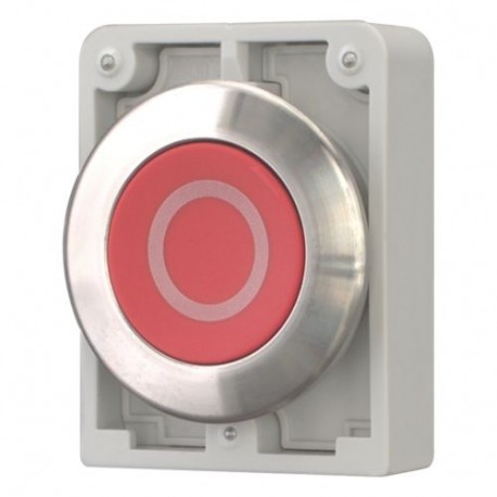 M30I-FD-R-X0 188105 Y7-188105 EATON ELECTRIC Push-buttons, flat front, flush, momentary, red, labeled