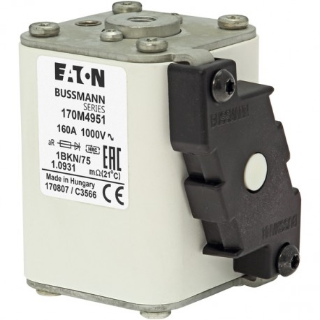 FUSE 200A 1000V 1BKN/75 AR 170M4952 EATON ELECTRIC 170M4952