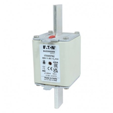 FUSE 420A 690V gR DIN 2 HSDNH 170M5782 EATON ELECTRIC Sicherungseinsatz