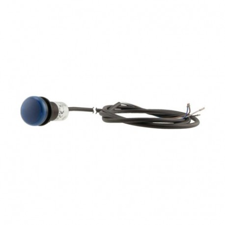 C22-L-B-24-P65 185144 Y7-185144 EATON ELECTRIC Indicator light, classic, flat, blue, 24 V AC/DC, cable (blac..