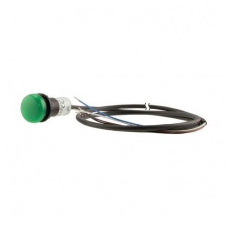 C22-L-G-24-P65 185145 Y7-185145 EATON ELECTRIC Indicator light, classic, flat, green, 24 V AC/DC, cable (bla..
