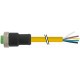 7700-A5021-U1D1000 MURRELEKTRONIK Mini (7/8) 5 pole, Female Straight with cable TPE, TC-ER+FT4, 5x16AWG, yel..