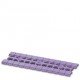 UM-TMF (5X5) VT 0833085 PHOENIX CONTACT Marker for terminal blocks, Strip, violet, unlabeled, rotulable with..