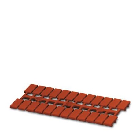 UM-TMF (5X10) RD 0833088 PHOENIX CONTACT Marker for terminal blocks, Strip, red, unlabeled, rotulable with: ..