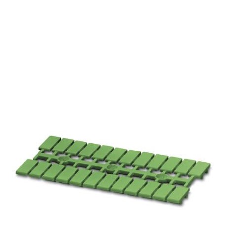 UM-TMF (5X10) GN 0833093 PHOENIX CONTACT Marker for terminal blocks, Strip, green, unlabeled, rotulable with..